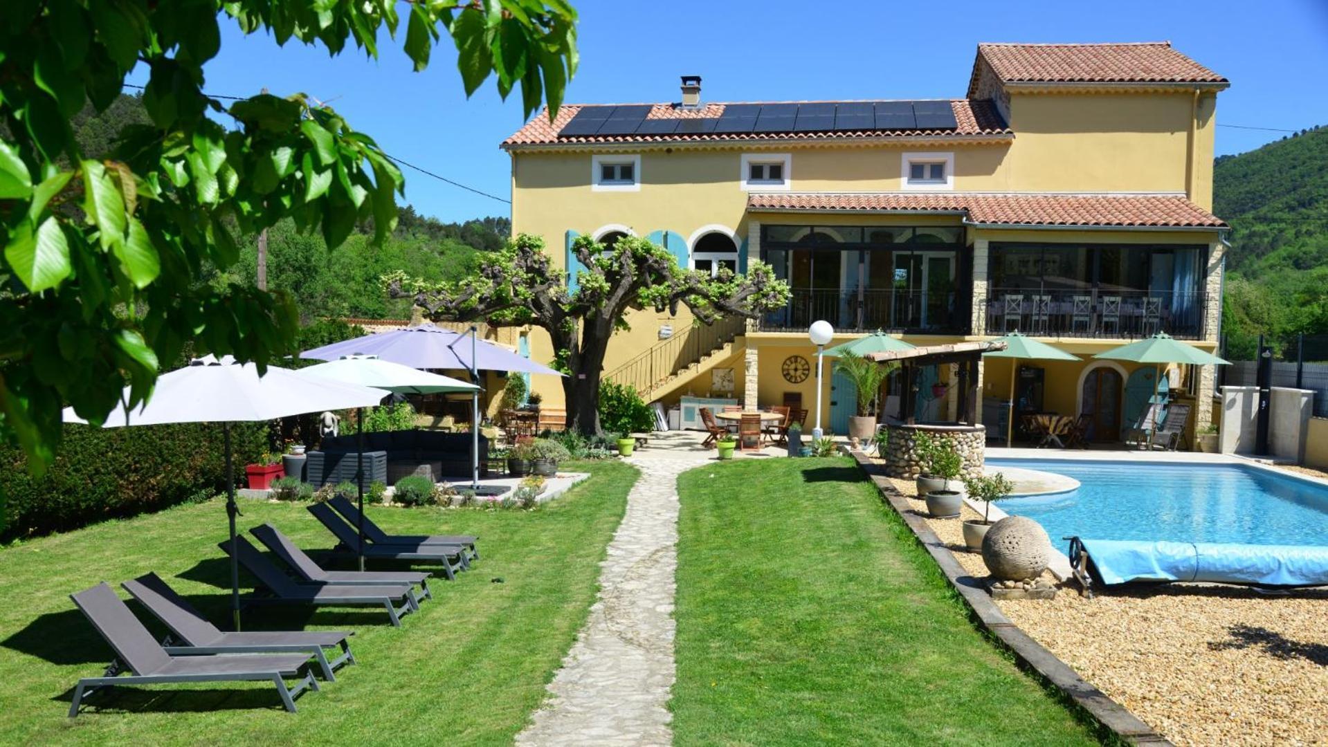 Bed and Breakfast Au Grand Bonheur Besseges Экстерьер фото